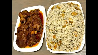 Delicious food 😋🥰 طرز تهیه باقلی پلو با گوشت گوسفند فوق العاده خوشمزه