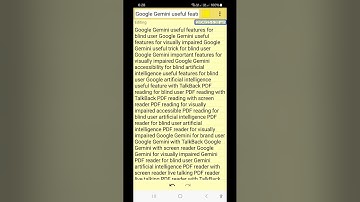 Live talking advance AI PDF reading for blind users fantastic and superb PDF reading experience 🦯💯🔥🔥