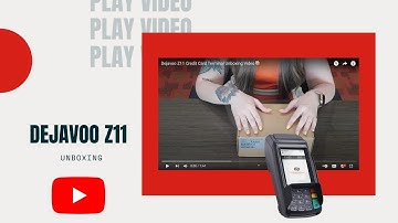 Dejavoo Z11 Credit Card Terminal Unboxing Video📦