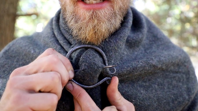 How to use a Penannular Celtic / Viking Brooch 
