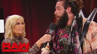 There's no time for an Elias performance: Raw, April 16, 2018