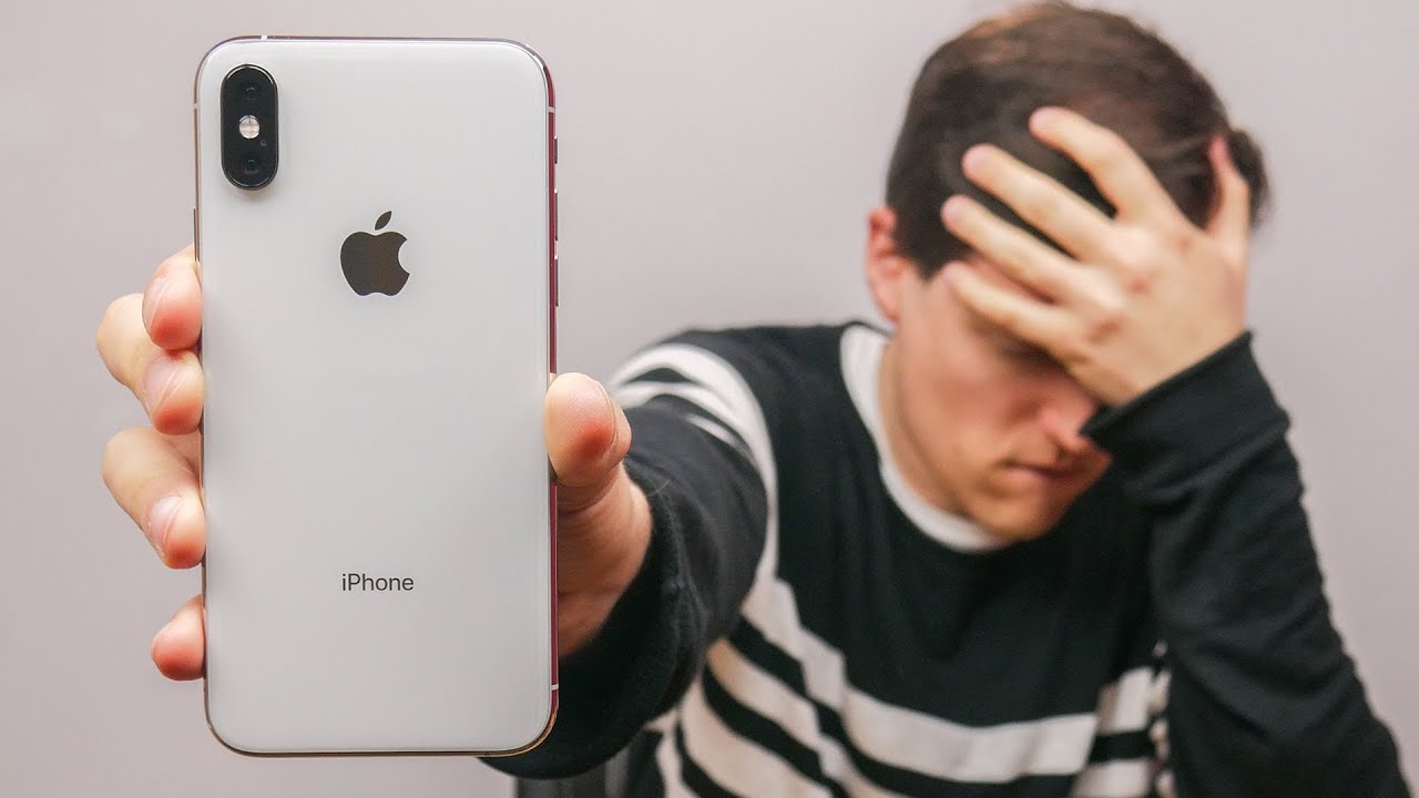 El patético problema del iPhone Xs - YouTube