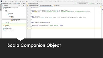 Scala Companion Object