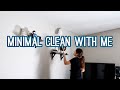 MINIMALIST APARTMENT CLEAN WITH ME | eco-friendly + sustainable