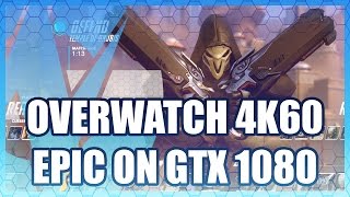 Overwatch Gameplay - 4K Epic with GTX 1080 'Hybrid'