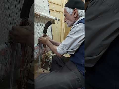 از نخ تا نقش روایت استادکار پیشکسوت قالی بافی و نقشه کشی کاشمر