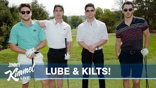Niall Horan Takes the Jonas Brothers Golfing