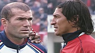 El día que se enfrentaron IVÁN ZAMORANO y ZIDANE - CHILE vs FRANCIA 2001.