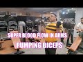 Beast mode on  pumping biceps workout  big biceps  arms workout  dev29652