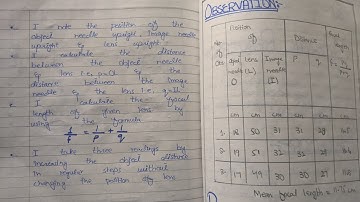 PHYSICS || CLASS 10 || Solved Practical Notebook📚 of Physics📐💡📏🔧