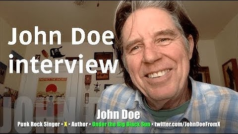 LA punk history spews from X co-founder John Doe! INTERVIEW