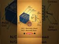 How Automotive Relays Work (NO vs NC Explained with Diagram) #diyelectronics
