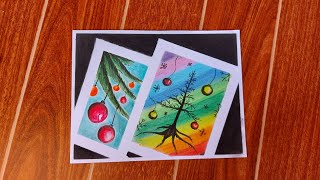 Christmas Card Design, SOFT PASTEL DRAWING screenshot 5