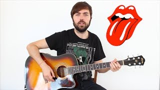 Video thumbnail of "Como tocar - Sympathy For  The Devil  - Rolling Stones Con Solo 4 Acordes Fáciles"