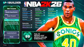 BEST SHAWN KEMP BUILD | NBA 2K26 NEXT GEN