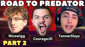 Road To Predator With CourageJD & TannerSlays! - Part 2 (Apex Legends Season 9)