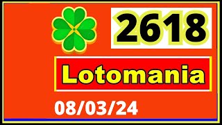 Lotomania 2618 - Resultado da Lotomania Concurso 2618