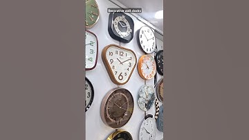 decorative wall clocks #clock #homedecor #interior