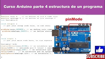 Curso Arduino parte 4 estructura de un programa