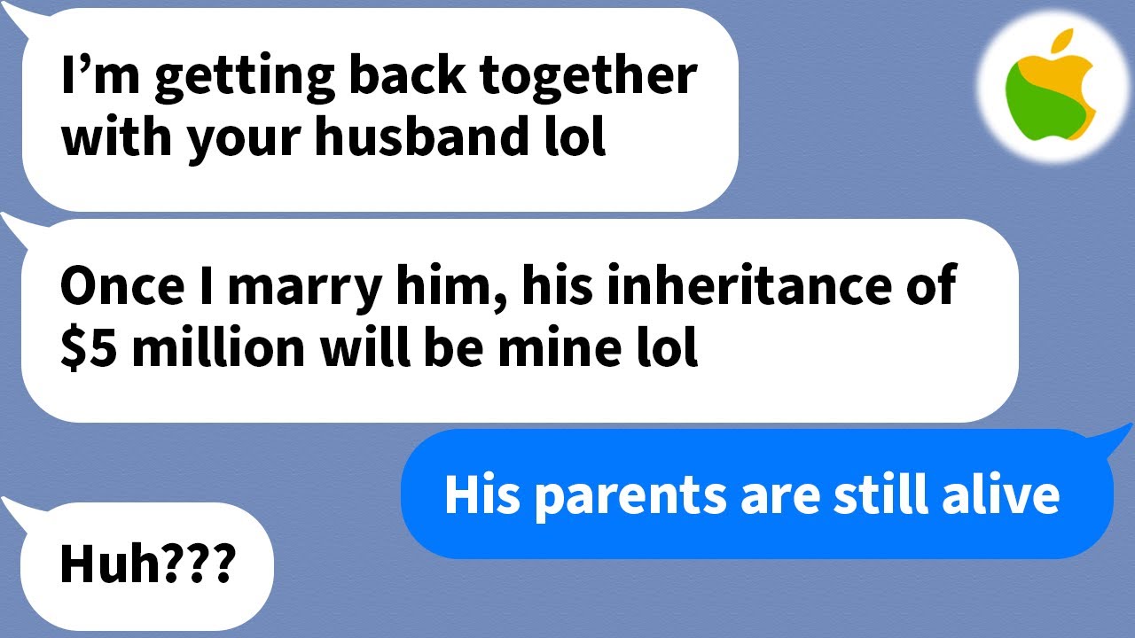 【Apple】 After my husband received an inheritance of $5 million, his ex came back for it but...