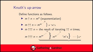 Rick Sommer - Knuth’s Up-Arrow into the Transfinite & Beyond! - G4G14 Apr 2022