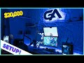 21 YEAR OLD' Extreme Gaming Setup | Twitch Streamer's Room Tour | GutzyAiden
