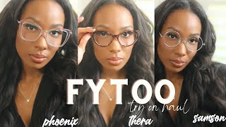 FYTOO Eyewear Try On Haul 🤓 | Trendy Prescription Glasses