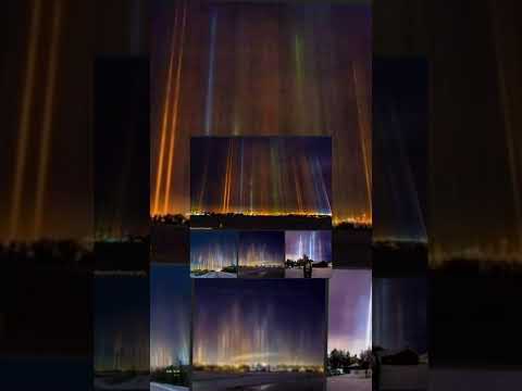تعرف على ظاهره اعمده الضوء 