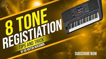 "Yamaha Keyboards: Mastering Bank Registration with 8 Banks Unlocked" || sx900 || Sx700 || SX600