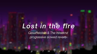 Gesaffelstein & The Weeknd - Lost in the Fire (progressive slowed reverb) Resimi