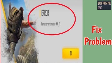 Fix Free Fire Max Fix Error Game server timeout (MM_7) Problem | Error Game server timeout (MM_7)