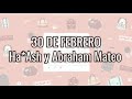 30 DE FEBRERO | Ha*Ash y Abraham Mateo | LETRAS.