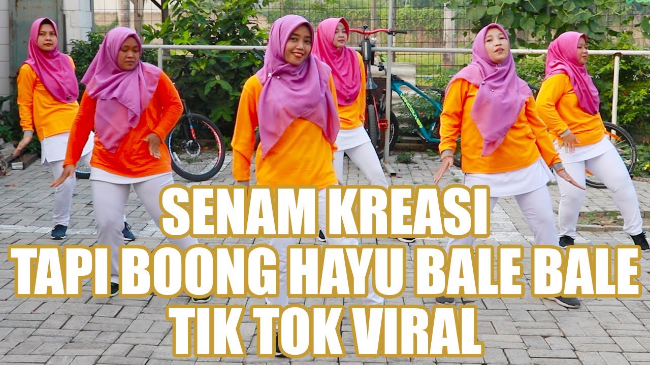 Tapi Bohong Hayu Bale Bale Viral Tik Tok Senam Bale Bale Tapi Bohong Bersama Obic Jelita Youtube