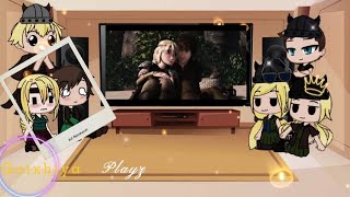 How to train your dragon (Httyd) reacts to Hiccup and Astrid\/Tiktok\/Amv || Part 3 ||GC