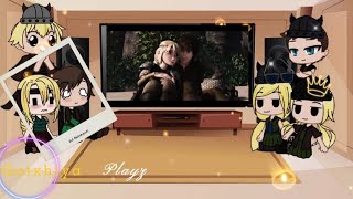 How To Train Your Dragon Httyd Reacts To Hiccup And Astridtiktokamv Part 3 Gc