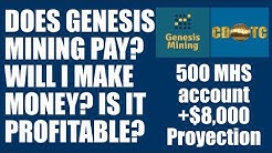 Is Genesis Dash Mining Profitable? See for Yourself +$8,000 Expected