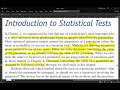 Day 12 Introduction to Statistical Tests & Testing the Mean μ