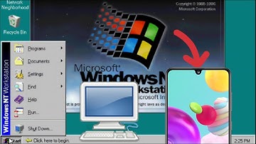 Emulate Windows NT 4.0 on Android phone with Limbo PC Emulator | An Bui