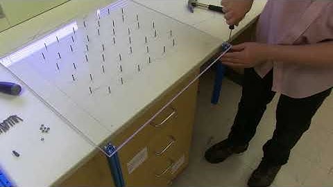 WormBot Build Tutorial v1.0  Video 2: Light Table Construction