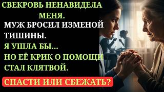 картинка: «Ты — моё спасение». Что заставило свёкровь, ненавидевшую меня, молить о помощи?