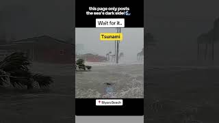 #myersbeach   #flood #storm #marinelife #explore #reels #disaster #waves #tsunami #floodwater #ocean