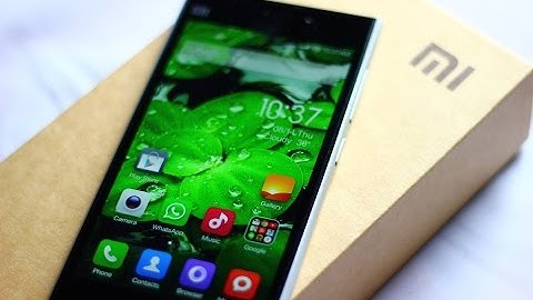 Xiaomi Mi3 Unboxing & First Boot