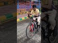 Solving a puzzle cube whilst riding a bike! 😮u200d💨