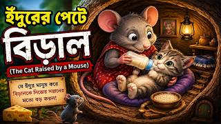 ইঁদুরের পেটে বিড়াল - যে বিড়াল নিজেকে ইঁদুর ভাবত! | Bengali Audio Fairy Tales