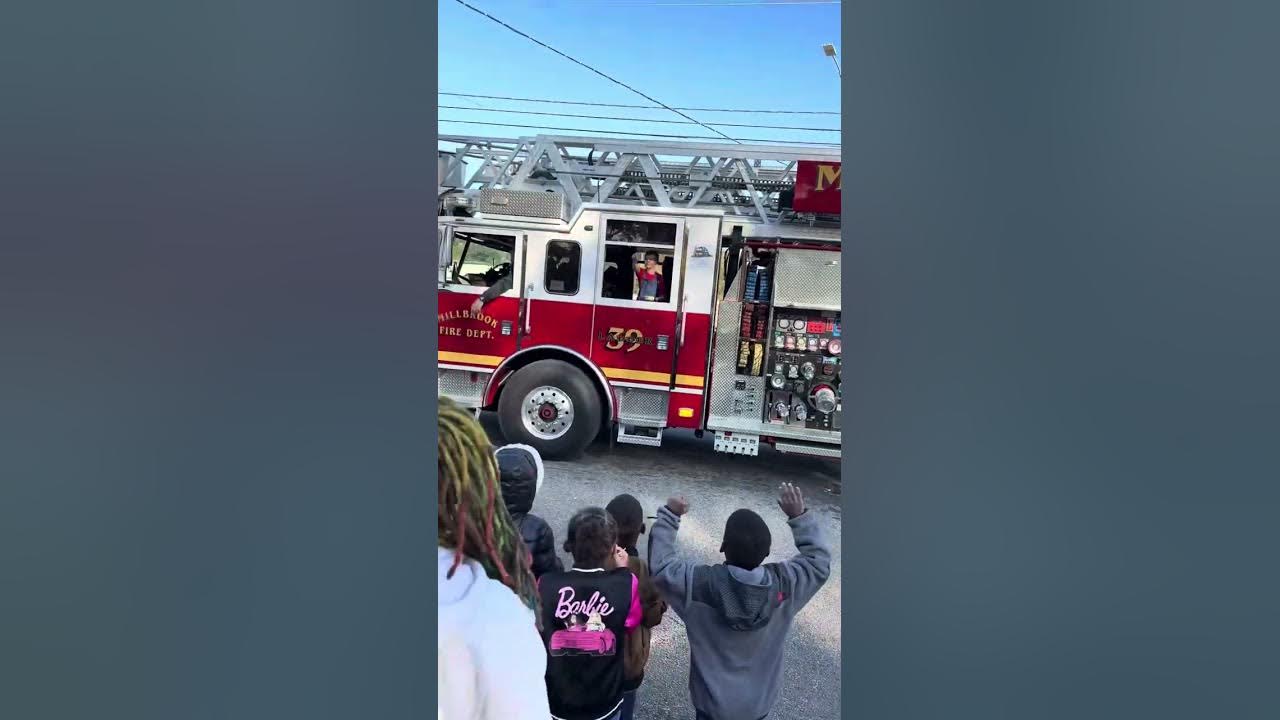 Millbrook Christmas parade 2024 fire apparatus YouTube