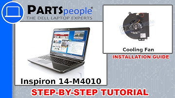 Dell Inspiron 14-M4010 (P11G001) Cooling Fan How-To Video Tutorials