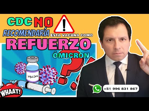 ALERTA EN EEUU ⚠️- CDC NO RECOMENDARÍA UNA VACUNA COMO REFUERZO ANTE ÓMICRON ¿CUÁL ES? ¿POR QUÉ?