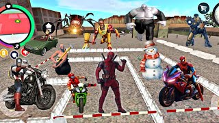 Deadpool Build Robotic Military Base In Rope Hero Vice Town