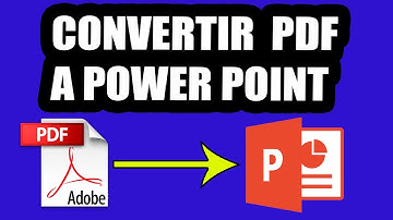 Como convertir PDF a Power Point sin Programas - Muy Fácil
