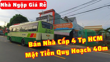 Bán Gấp nhà cấp 4 thành phố Hồ Chí Minh mặt tiền quy hoạch 40 mét chính Chủ Ngộp